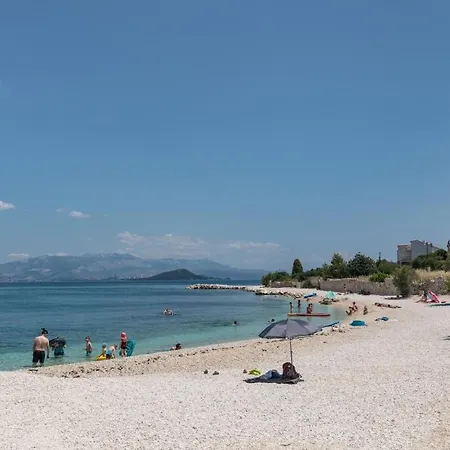 In Arbanija With Sea View, Terrace, Air Conditioning, Wifi 5139-2 Trogir