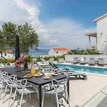 Appartamento In Arbanija With Sea View, Terrace, Air Conditioning, Wifi 5139-2 Traù