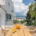 Appartamento In Arbanija With Sea View, Terrace, Air Conditioning, Wifi 5139-2 Traù