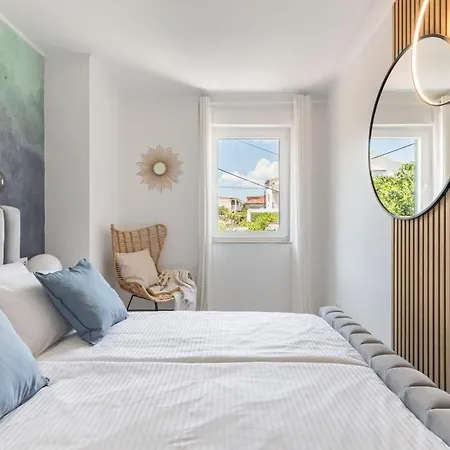 شقة In Arbanija With Sea View, Terrace, Air Conditioning, Wifi 5139-2