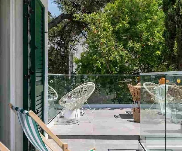 In Arbanija With Sea View, Terrace, Air Conditioning, Wifi 5139-2