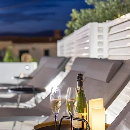 In Arbanija With Sea View, Terrace, Air Conditioning, Wifi 5139-2 Appartement Trogir